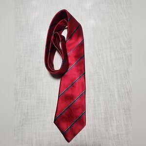 Christian Dior Silk Striped Mens Tie